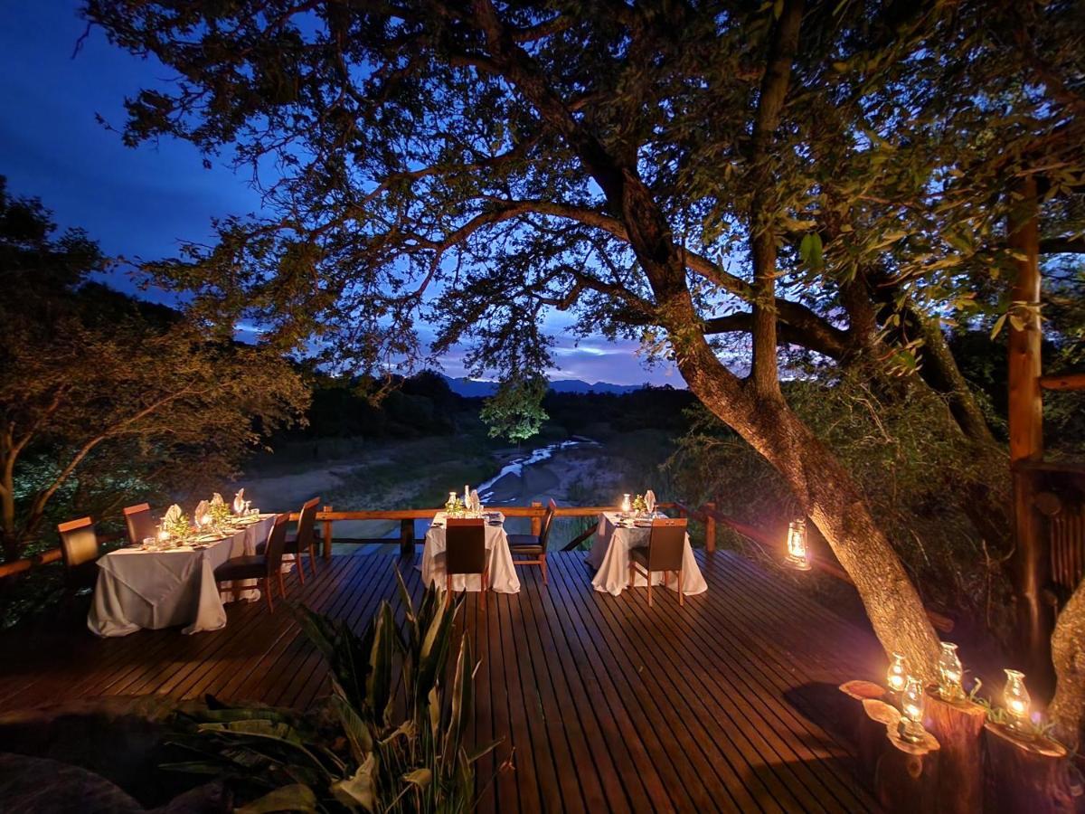 Kuname Lodge Karongwe Game Reserve Bagian luar foto