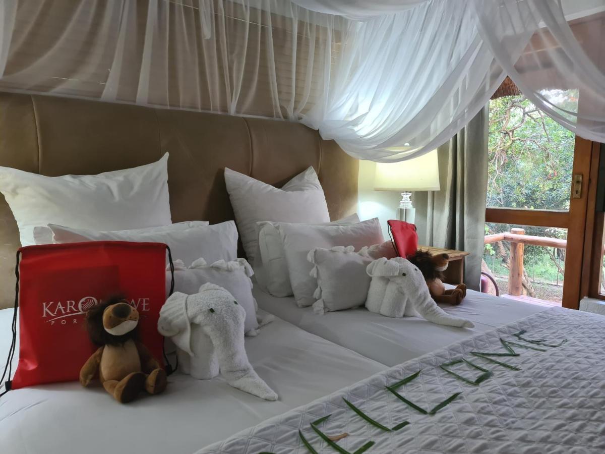 Kuname Lodge Karongwe Game Reserve Bagian luar foto
