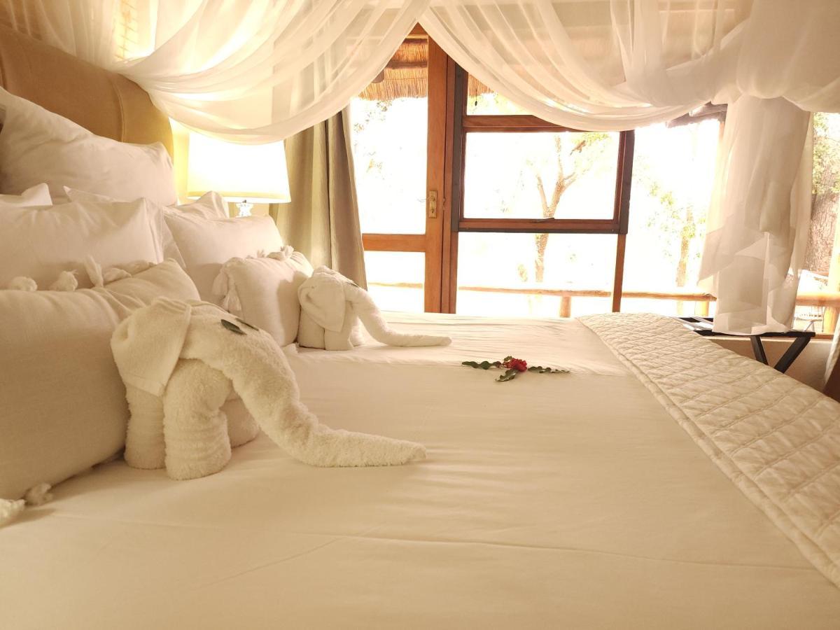 Kuname Lodge Karongwe Game Reserve Bagian luar foto