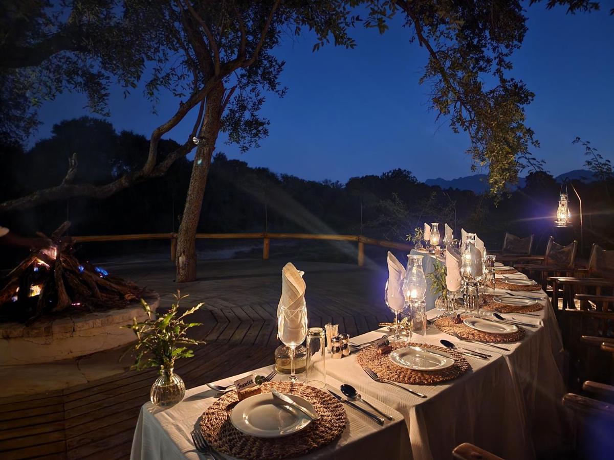 Kuname Lodge Karongwe Game Reserve Bagian luar foto
